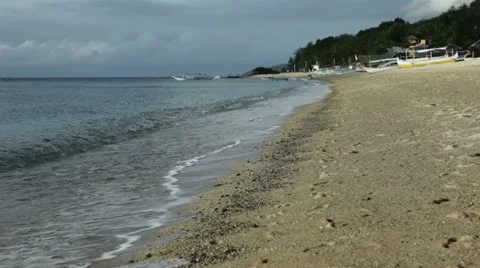 Boats on the beach 動画素材 10821190