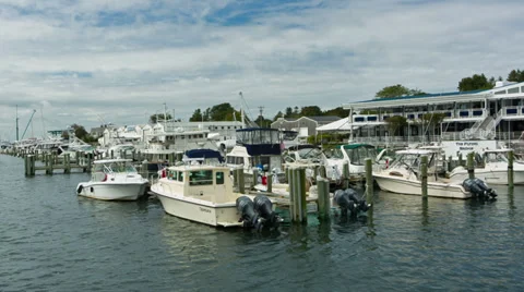 Boats - Cape Cod Stock Footage 30585726