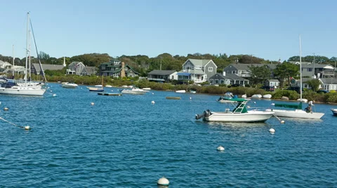 Boats - Cape Cod Stock Footage 30587704