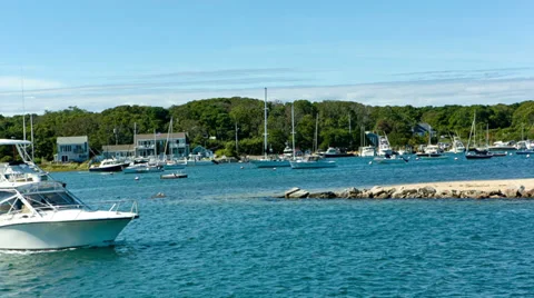 Boats - Cape Cod Stock Footage 30587828