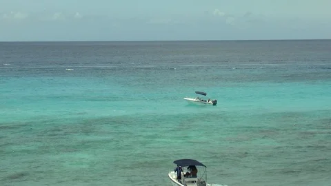 Boats In The Caribbean Stock Footage 106256049