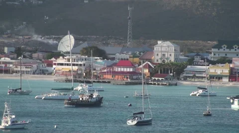 Boats at Coast Stock-Footage 43162571