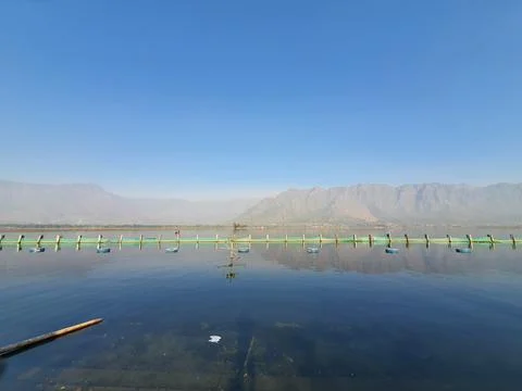 Boats in dal Stock Photos