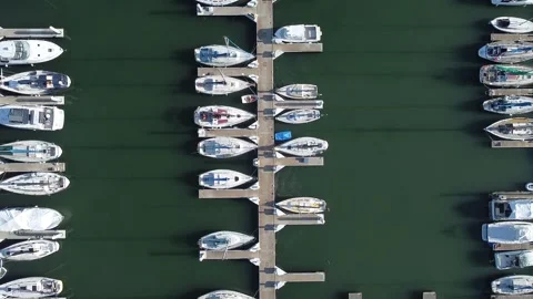 Boats at Dock Stock Footage 170466020