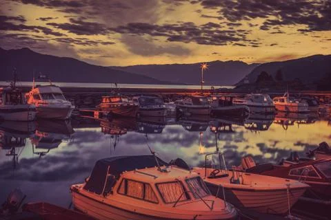 Boats in dock Photos