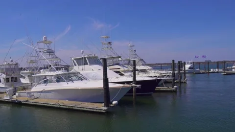 Boats docked 動画素材 136964379