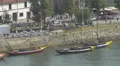 Boats on Douro River in Porto 4k or 4k+ Resolution
