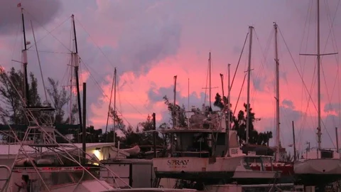 Boats dusk Stock-Footage 104733610