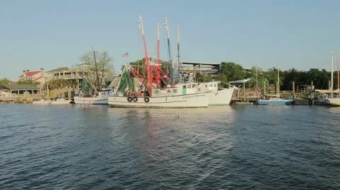 Boats Stock Footage 12422191