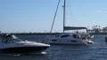 Boats in The Harbor HD Footage
