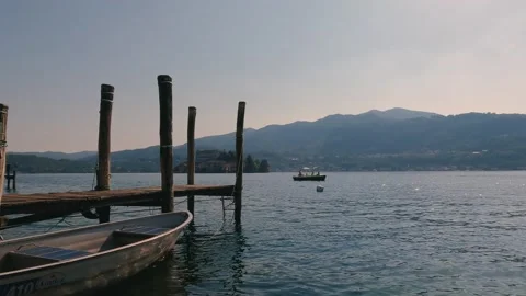 Boats in the harbor Stock Footage 227345318