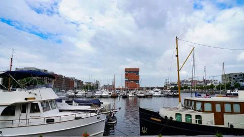 Boats in the harbor Stock-Fotos