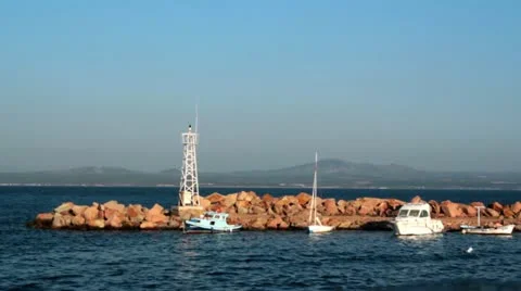 BOATS AT THE HAVEN Video stock 11504816