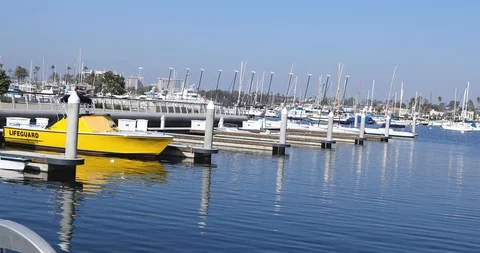 Boats at the Marina Stock Footage 102413881