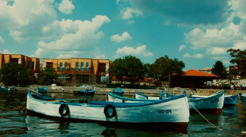 Boats in Nesebar Stock-Footage 39002446