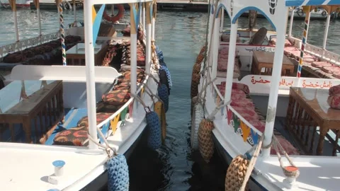 Boats on Nile river Stock Footage 270574546