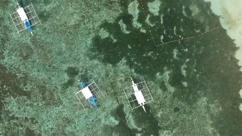 Boats on the ocean Stock Footage 113340887