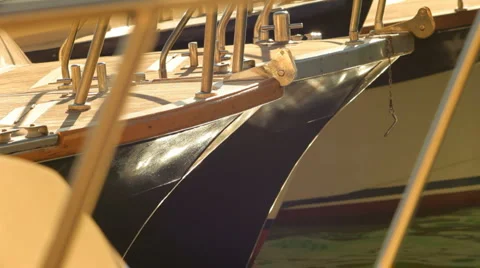 Boats on the pier Stock Footage 1442635