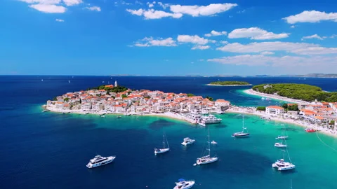 Boats in Primosten 스톡 동영상 231769529