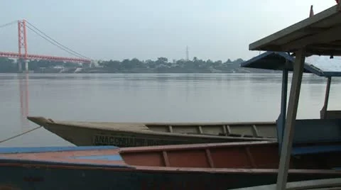 Boats Puerto Stock Footage