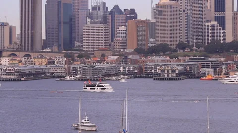 Boats on river 库存影片 39844642