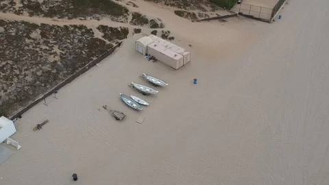 Boats on sand Stock Footage 103103932