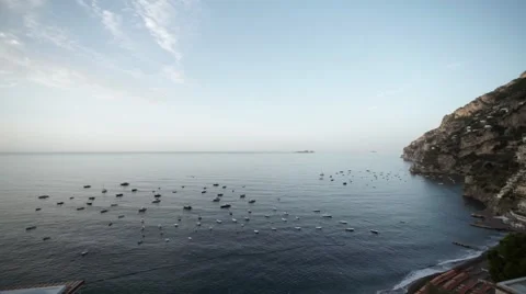 Boats in a sea Stock Footage 60957528