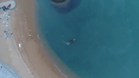 Boats in the sea 库存影片 103811969