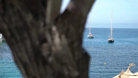 Boats seen from the beach 動画素材 127869110