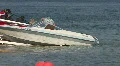 Boats in Texas Lake HD Footage