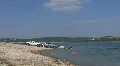 Boats in Texas Lake HD Footage