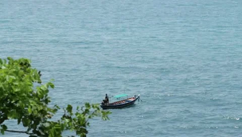 Boats in Thailand Stock Footage 11104789