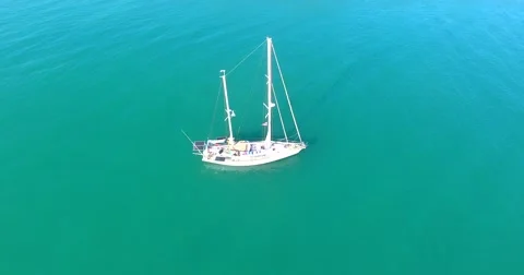 Boats in thailand ocean phi phi Stock Footage 63375472