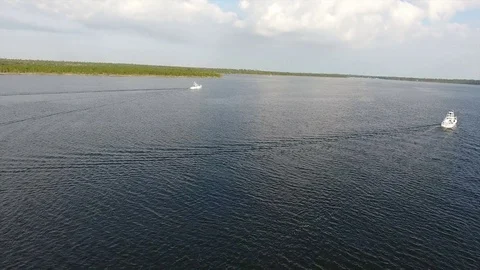 Boats on water Stock Footage 81676066