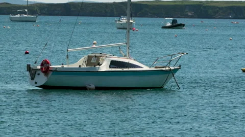 Boats in the water Stock Footage 311008993
