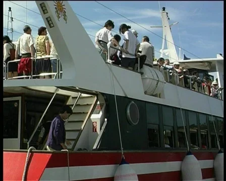 Boatstrip 2   Stock Footage 118185