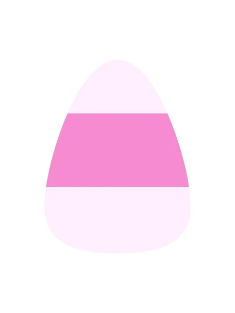 Bob and pause animation of candy corn cartoon element Stock Footage 324194983