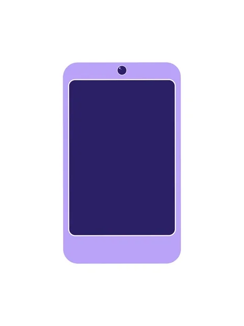 Bob and pause animation of cell phone graphic vector illustration icon Stock Footage 324484055