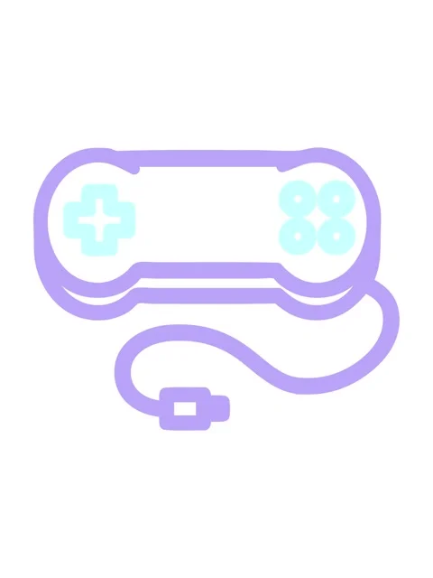 Bob and pause animation of console game controller symbol icon Stock Footage 324063840