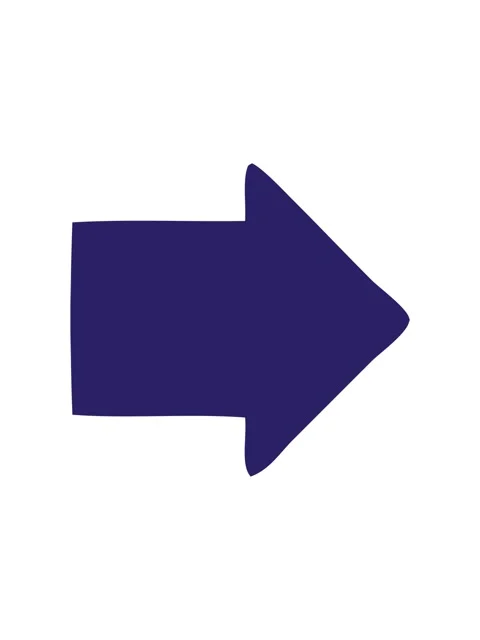 Bob and pause animation of design element of a pointing arrow Stock Footage 324341286