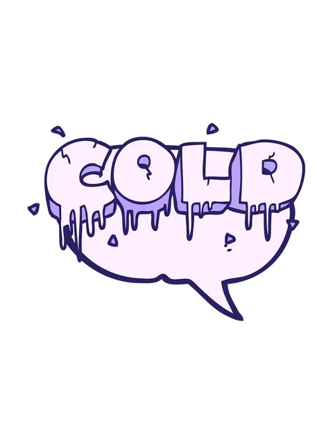 Bob and pause animation of freehand drawn speech bubble cartoon cold text s.. Stock Footage 324286053