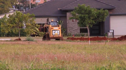 Bob cat working Stock Footage 39945418