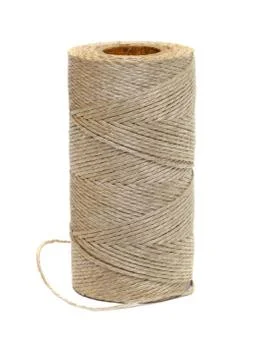 Bobbin harsh thread on a white background Stock Photos