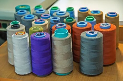 Bobbin threads Stock Photos