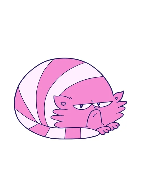 Bobbing motion animation of cartoon grumpy cat 動画素材 324230496