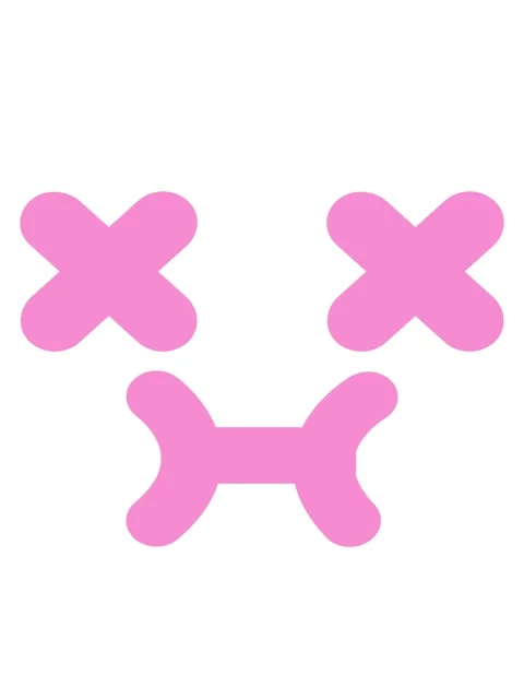 bobbing motion animation of cute dead fa... | Stock Video | Pond5