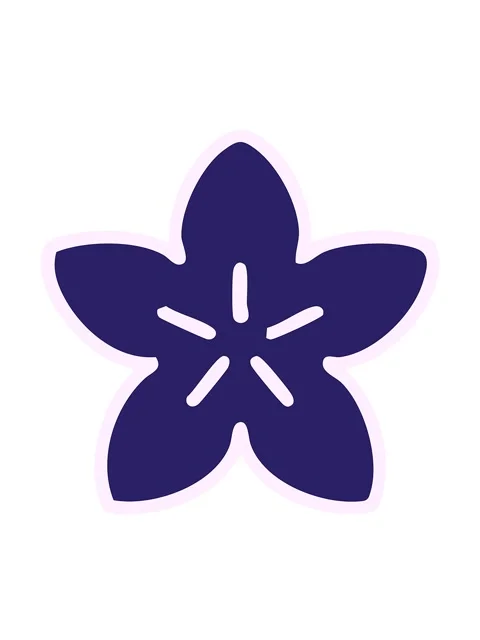Bobbing motion animation of a simple japan style flower design Stock Footage 324363237