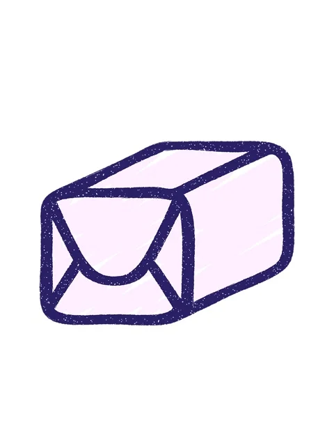 Bobbing motion animation of Wrapped Parcel Chalk Drawing Stock Footage 324301009