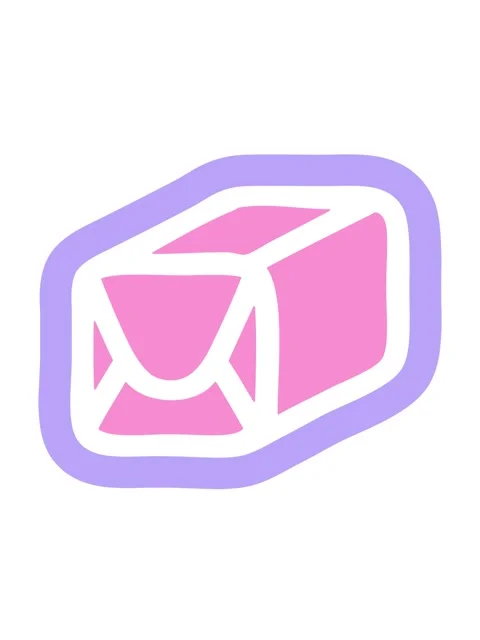 Bobbing motion animation of wrapped parcel symbol icon Stockbeeldmateriaal 324340877