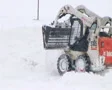 Bobcat Plowing Snow SD Footage